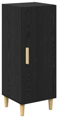 Image de Buffet Chêne noir 34,5 x 34 x 90 cm Bois d'ingénierie