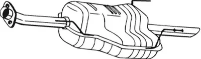 Produktbild von Bosal Endschalldämpfer 185-441