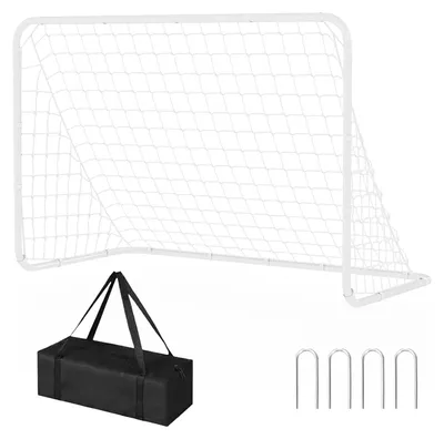 Immagine prodotto di Porta da calcio, design portatile, struttura robusta, BIANCO