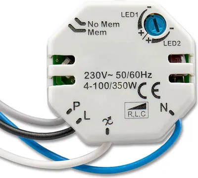 Produktbild von ISOLED Universal-Push Dimmer für dimmbare 230V Leuchtmittel/Trafos, 300VA