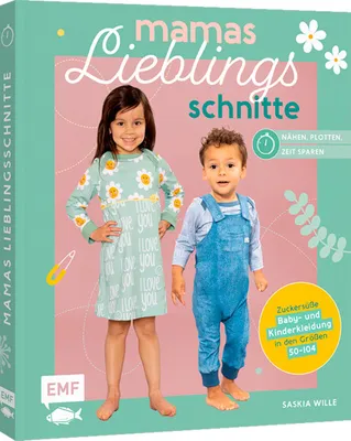 Obrázok produktu pre Mamas Lieblingsschnitte - Nähen - Plotten - Zeit sparen