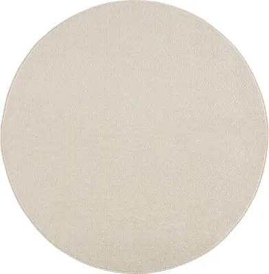 Produktbild von Teppich UNI 9508 CREAM 120x120 Rund