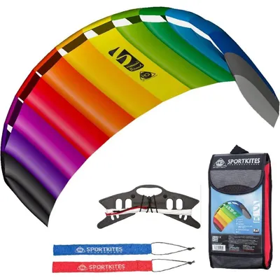 Image de HQ Kites Voile Symphony Beach III 2.2 (Complet) Rainbow