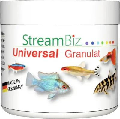 Produktbild von Aquariumfischfutter StreamBiz Universal Granulat 80 g