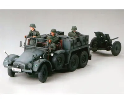 Obrázek produktu pro Tamiya 1:35 Druhá světová válka Dt.Krupp Protze w.37mmPAK (4)