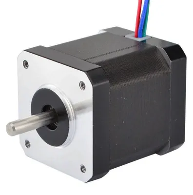 Productafbeelding van Nema 17 Bipolar stappenmotor 0,9 graden, 44Ncm, 1,68A, 42x42x47mm