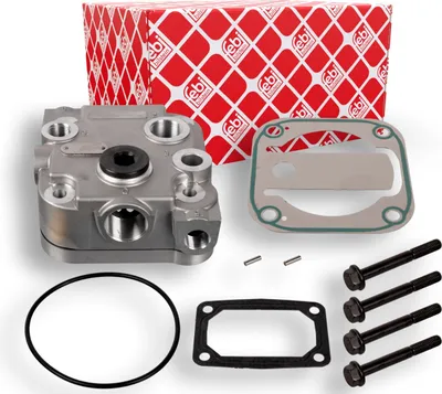 Produktbild von FEBI BILSTEIN Zylinderkopf Druckluftkompressor 106976 für DAF CF 65
