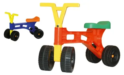 Zdjęcie produktu dla Hulajnoga Roloped plastikowa wysokość siedziska 27cm 2 kolory od 18 miesięcy
