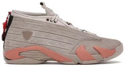 Image de Jordan 14 Retro Low CLOT, couleur Terra Blush - Taille EU 37,5