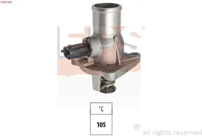 Produktbild von EPS Thermostat Kühlmittel 105°C für OPEL ZAFIRA B (A05) INSIGNIA Caravan Mokka / Mokka X (J13) Astra J Sports Tourer (P10) Meriva A (X03)