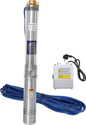 Obrázok produktu pre Jopassy čerpadlo do hlbokých studní Ponorné čerpadlo do hlbokých studní 4000 l/h 8,1bar 92mm 20m kábel 8,1bar max 1,1kW
