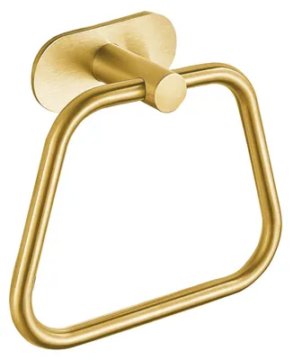 Image de Omgoods - Porte-serviettes adhésif - Support de serviettes gain de place pour la salle de bain