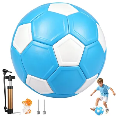 Image de Curveball : ballon de football avec pompe et filet pour l'entraînement