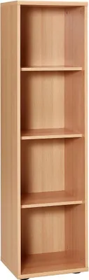 Produktbild von MÖBELPARTNER Aktenregal buche 39,3 x 39,5 x 152,8 cm