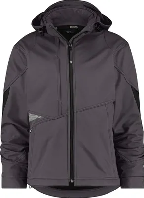 Produktbild von DASSY Softshelljacke GRAVITY Gr. XL anthrazit/schwarz