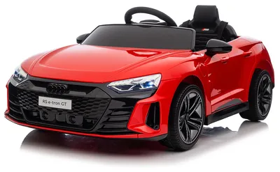 Produktbild von Audi RS e-tron GT Kinderauto Kinder Elektroauto 12V mit Musik,breitem Sitz, verstellbarem Sicherheitsgurt Rot