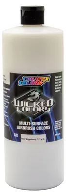 Produktbild von Createx Wicked W032 Super Flat White 960ml Airbrush Farbe