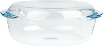 Produktbild von PYREX Essentials ovale hitzebeständige Schale mit Deckel 4l
