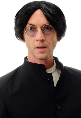 Produktbild von WIG ME UP Perücke Kurz Bob Mittelscheitel Schwarz 90983-ZA103