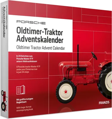 Produktbild von Porsche Oldtimer Traktor Adventskalender