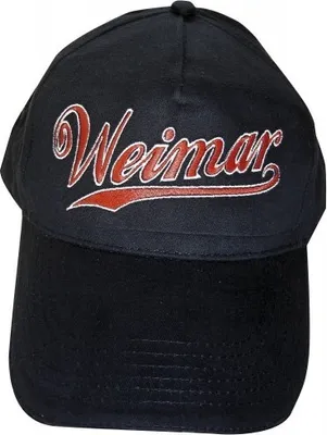 Produktbild von Baseballcap mit Einstickung - Weimar - 68142 schwarz