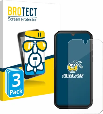 Produktbild von 3x BROTECT Schutzglas für Blackview BV9900E Schutzfolie Panzer Folie Glas Display Schutz klar