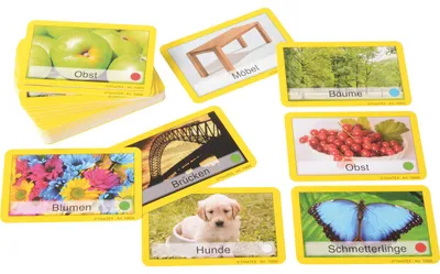 Produktbild von Eduplay Lernkarten Set - 60 Stück buntes Lernvergnügen