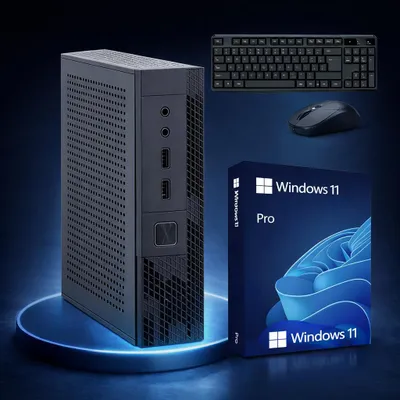 Produktbild von Office PC Intel Core i5 16GB RAM 512GB SSD Windows 11 Pro WLAN Bluetooth Business Computer Komplettset Homeoffice Büro PC
