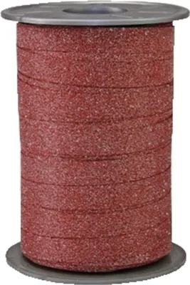 Image de PRÄSENT 185 09-609 Ruban à bandes 10 mm x 100 m Rouge pailleté