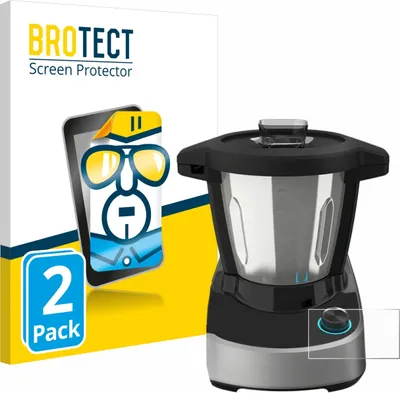 Produktbild von 2x Für Cecotec Mambo Touch Schutzfolie BROTECT Displayschutz Display Schutz Folie Klar Transparent