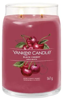 Obrázok produktu pre Yankee Candle Black Cherry podpisová sviečka 567 g
