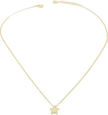 Produktbild von Mode Frauen Party Stern Anhänger Kette Halskette Schmuck Valentinstag Geschenk-Golden