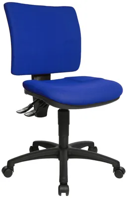 Zdjęcie produktu dla Topstar® 8070 BC6 Bürodrehstuhl U50 ohne Armlehnen blau