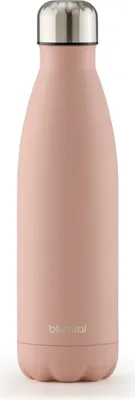 Produktbild von Blumtal Trinkflasche Edelstahl isoliert Thermosflasche 750 ml - Rosa - Auslaufsichere Trinkflasche Metall - BPA-freie Thermo Trinkflasche