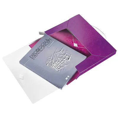 Produktbild von Leitz WOW, Violett, Polypropylene, A4