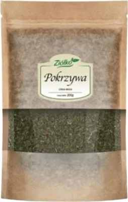 Zdjęcie produktu dla Pokrzywa Zioła Liściaste Ziółek 200 g