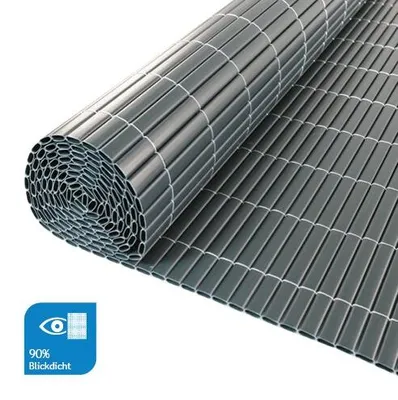 Produktbild von Sichtschutzmatte Kunststoff 3x1,5m grau