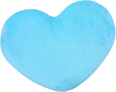 Produktbild von Herzförmiges Kissen aus weichem Plüsch