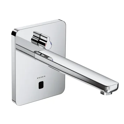 Produktbild von Kludi Waschtischarmatur ZENTA E DN 15, elektronisch Ausladung 240 mm, 230 V Netzgerät chrom