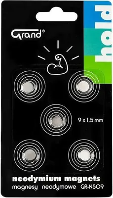 Immagine prodotto di Magneti al neodimio rotondi, 9 mm