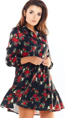 Immagine prodotto di Mini abito donna Awama Lisarre A326 nero S/M