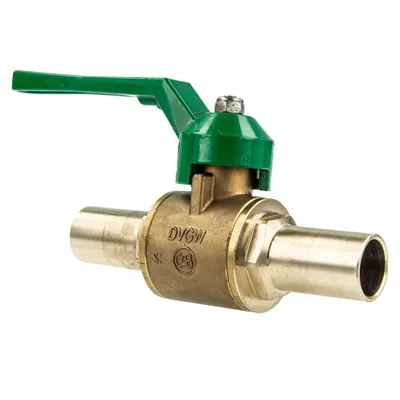 Produktbild von BRUSE Multisystem Trinkwasser-Kugelhahn Press/Stecksystem Ø 22 mm, mit Stahlhebel, Typ 2516