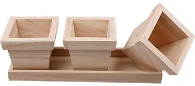 Produktbild von Blumentopf-Set, Größe 27x9x9 cm, 1 Set [HOB-576260]
