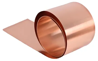 Kupferfolie, 99,99 % rein, 0,05 mm x 10 mm x 5 m, 1 Rolle