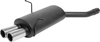 Produktbild von Novus Edelstahl Sportendschalldämpfer für BMW E46 Limousine 346L/C