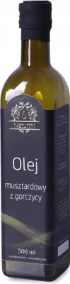 Zdjęcie produktu dla Olej musztardowy z gorczycy 500ml Naturini