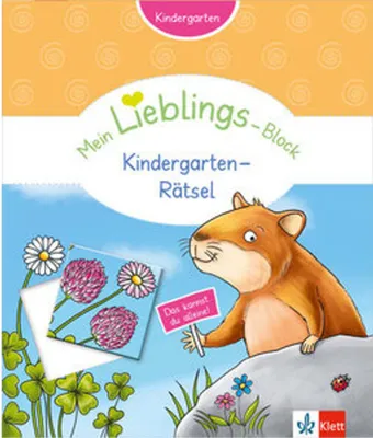 Produktbild von Mein Lieblings-Block Kindergartenrätsel