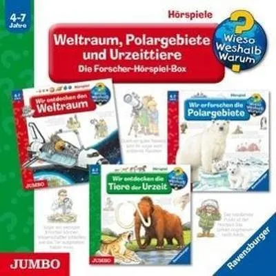Produktbild von W?W?W?:Weltraum,Polargebiete und Urzeittiere Box