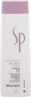 Produktbild von Wella Professionals System Professional Balance Scalp, 250 ml, Shampoo, Professionell, Frauen, trockenes Haar, Empfindliches Haar, Feuchtigkeitsspendend, Nährend, Beruhigend