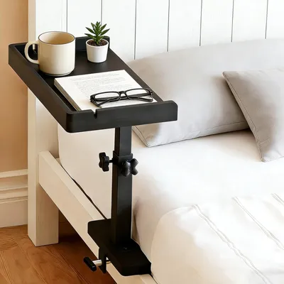 Image de Omgoods - Table de lit suspendue, hauteur réglable